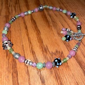 Multi color necklace